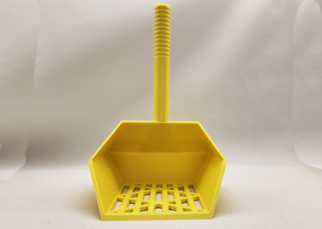 Ergonomic Pet Litter Scoop - No Supports
