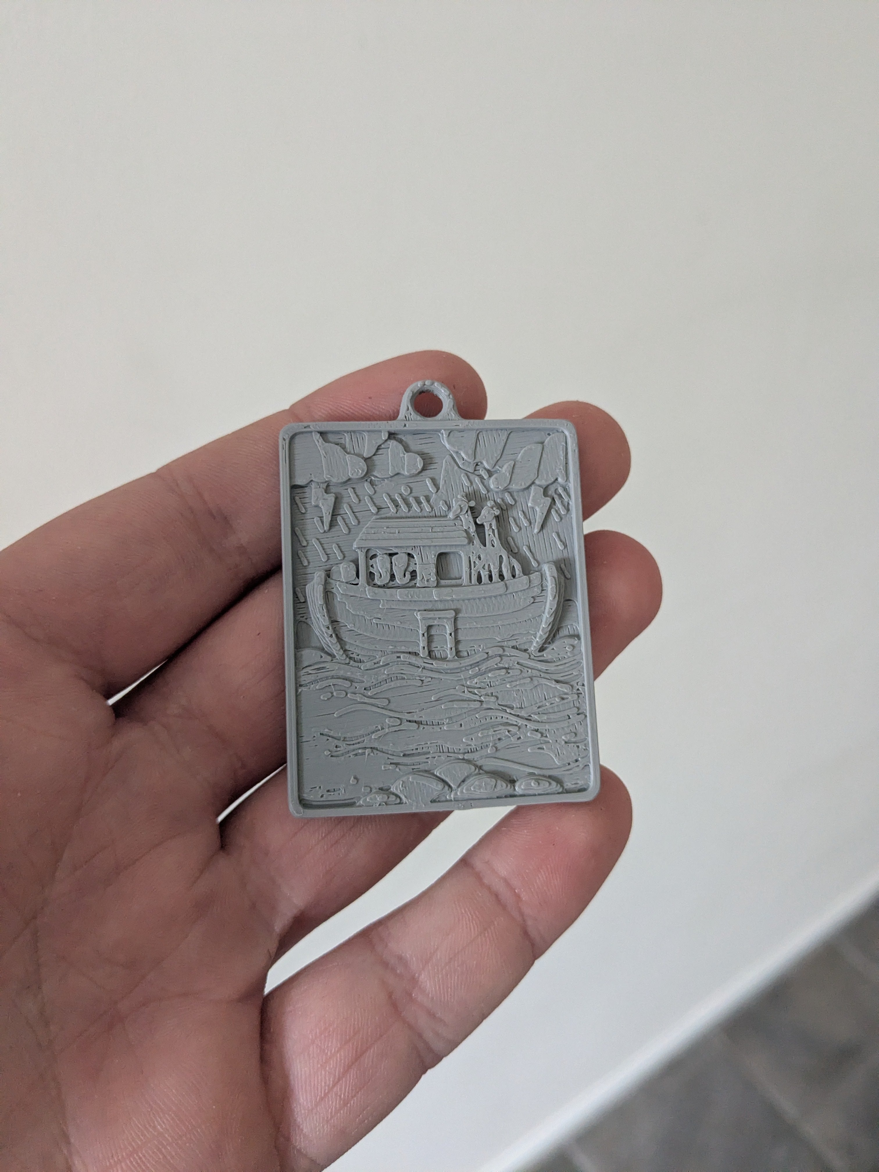 Noah's Ark Biblical Keychain/Ornament