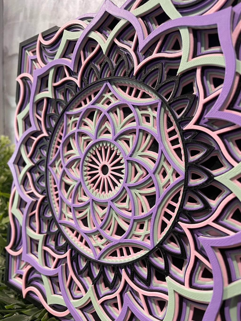 Customizable Layered Mandala