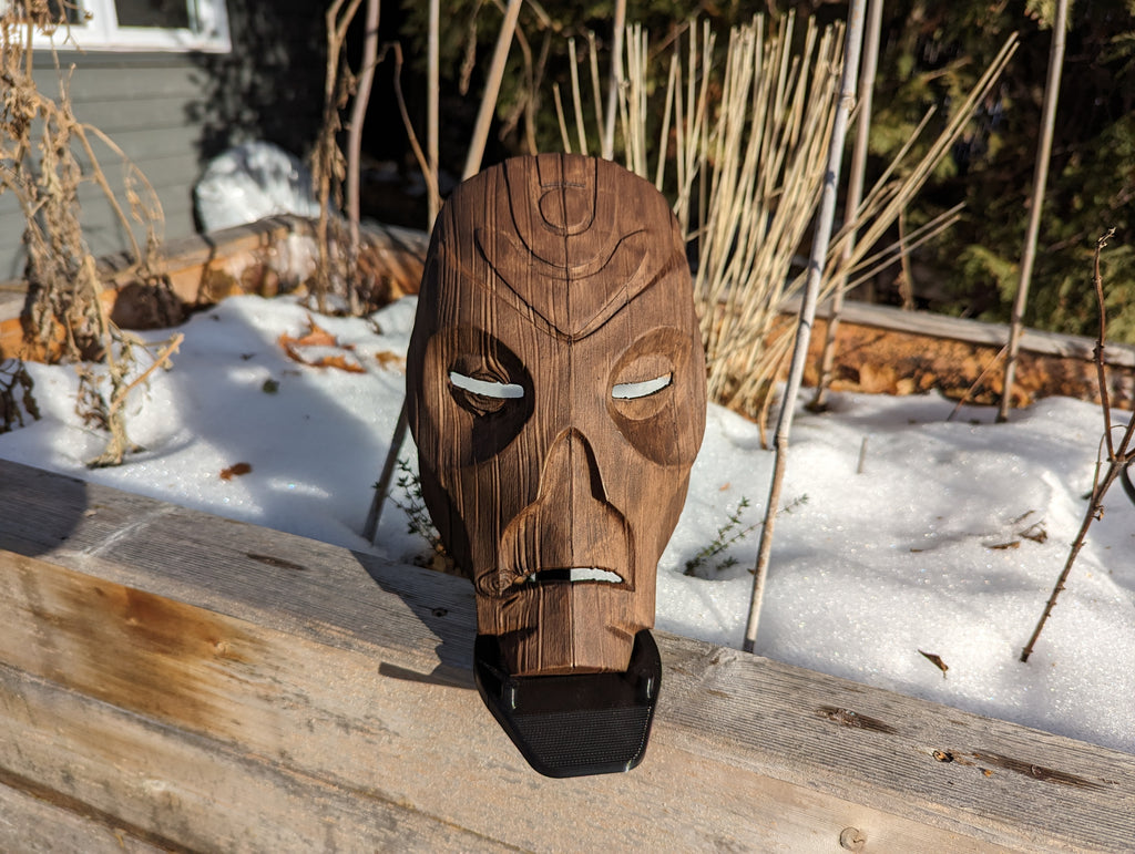 Skyrim Dragon Priest Wooden Mask