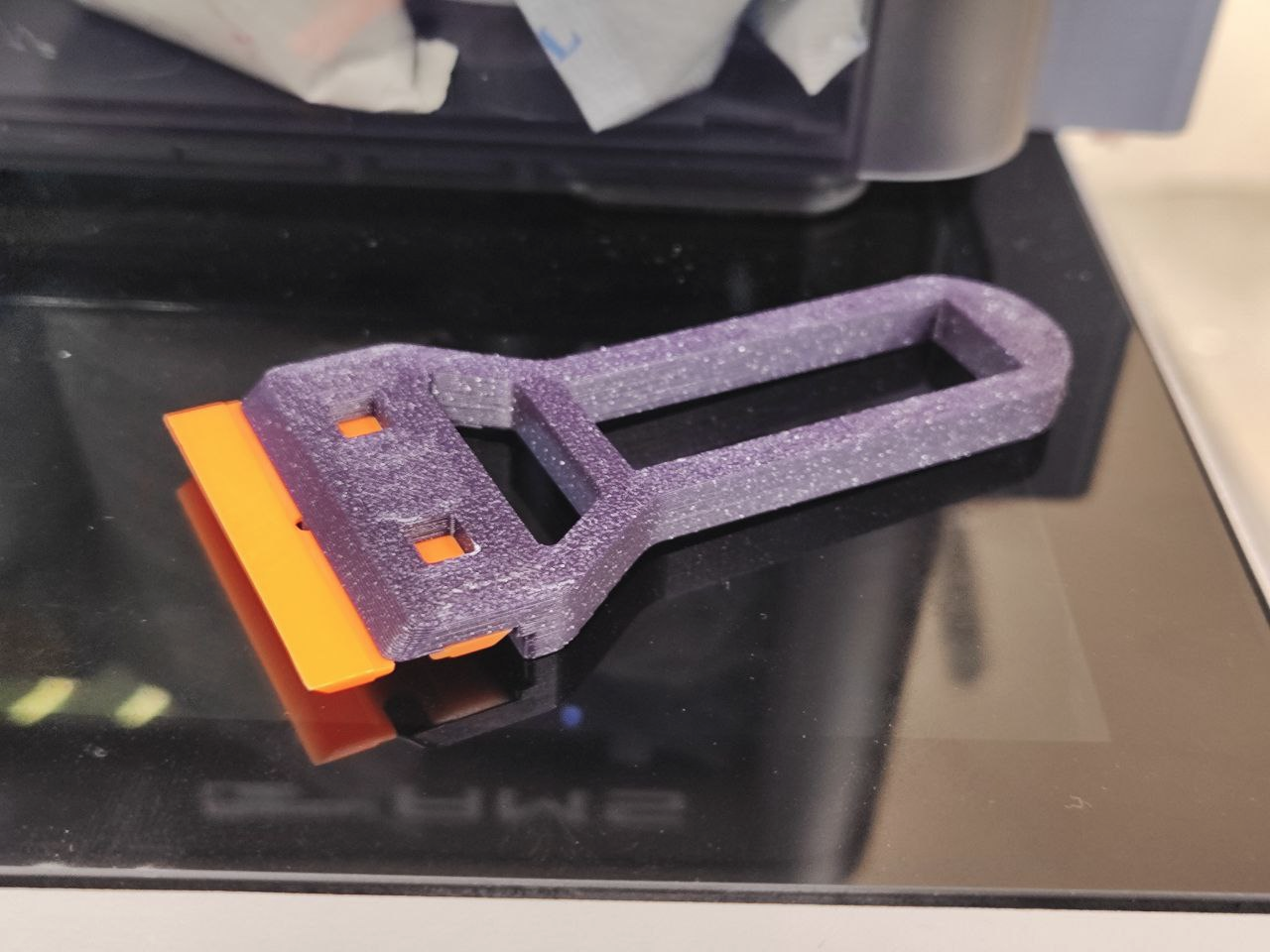 Plastic Blade Scraper chamfered