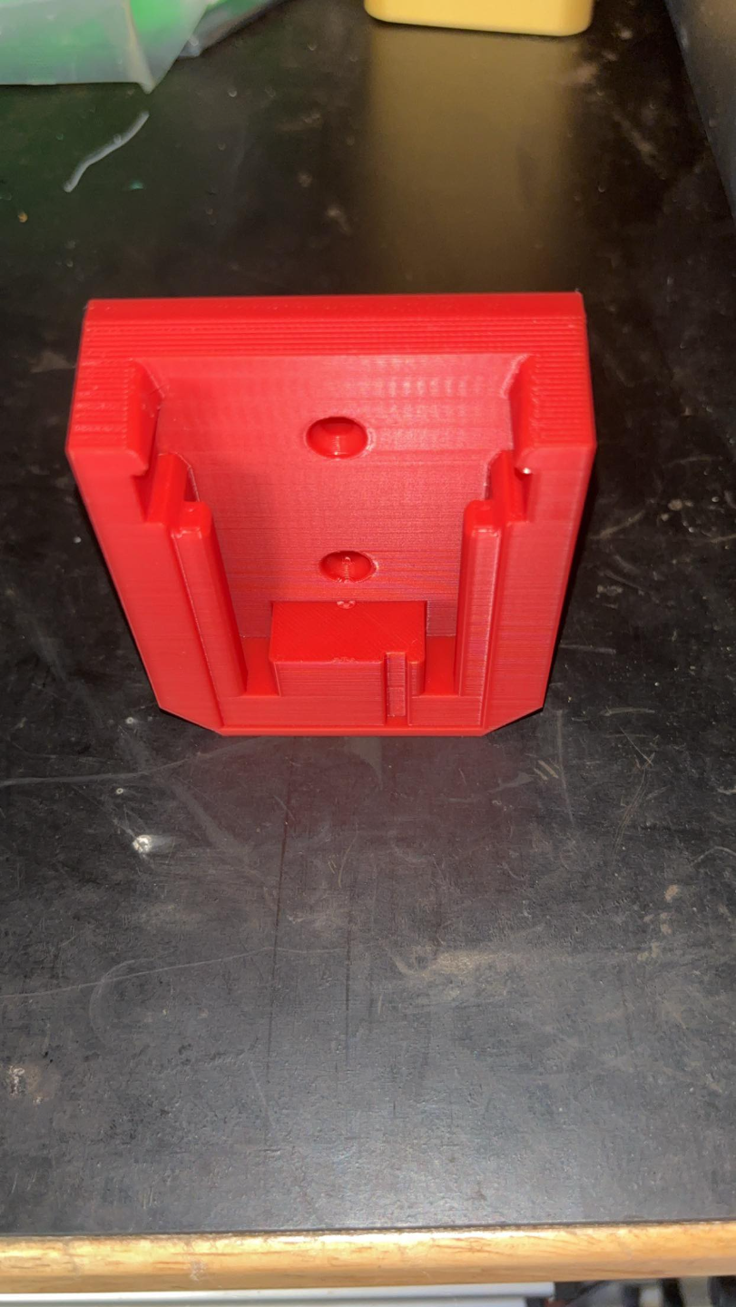 milwaukee battery holder
