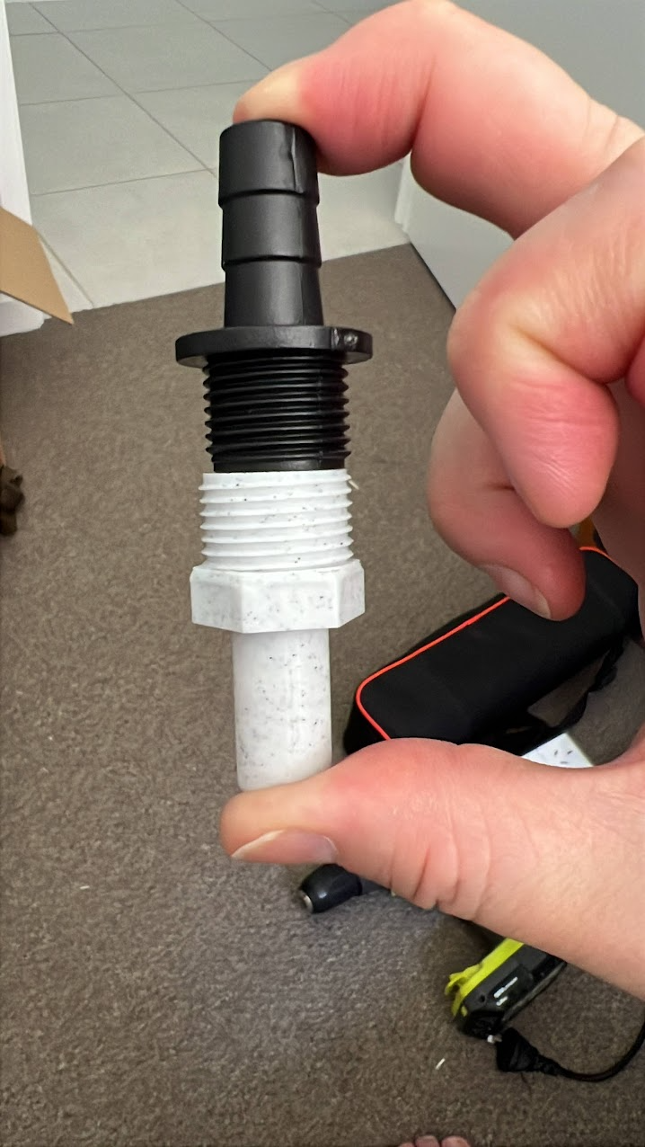 Pond/Hydroponic Pump Hose Fitting