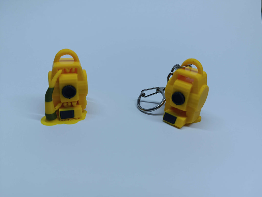 Total station keychain