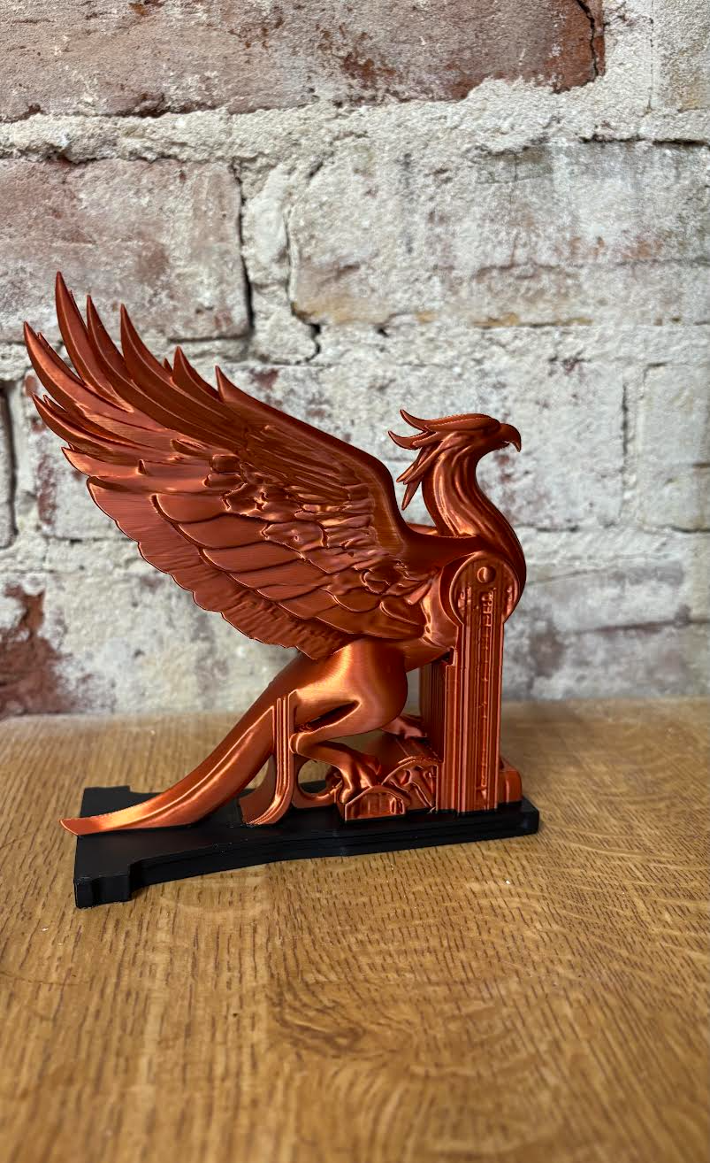 Phoenix Art Deco inspired statue