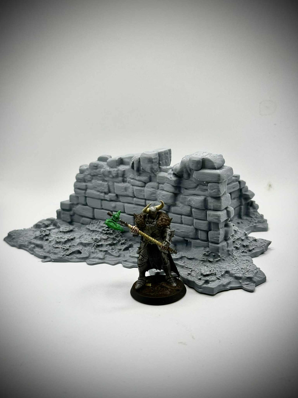 Ruined temple wall - Scatter terrain