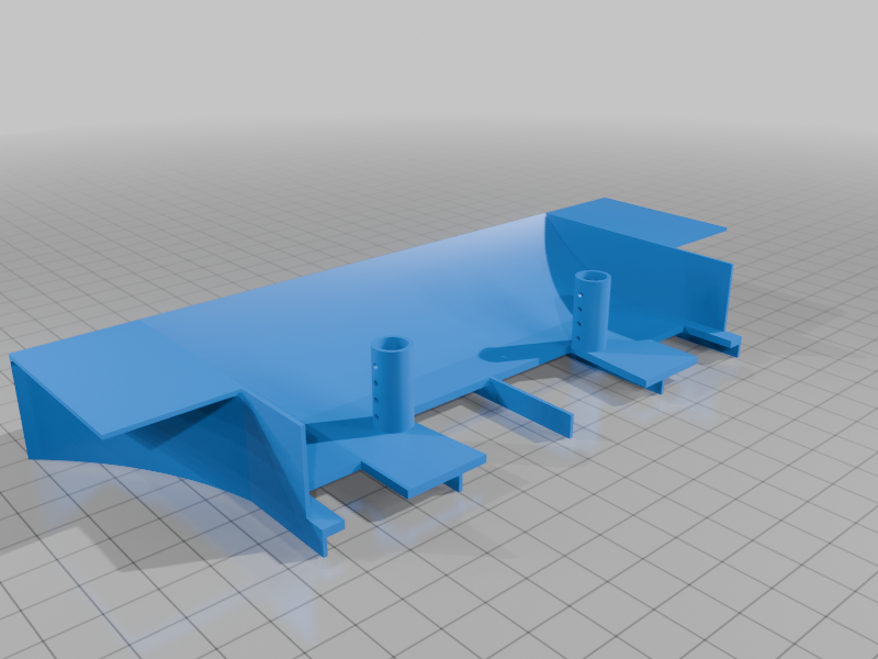 RC Car 1:10 Diffuser 3.5 (HPI RS4 Sport3)