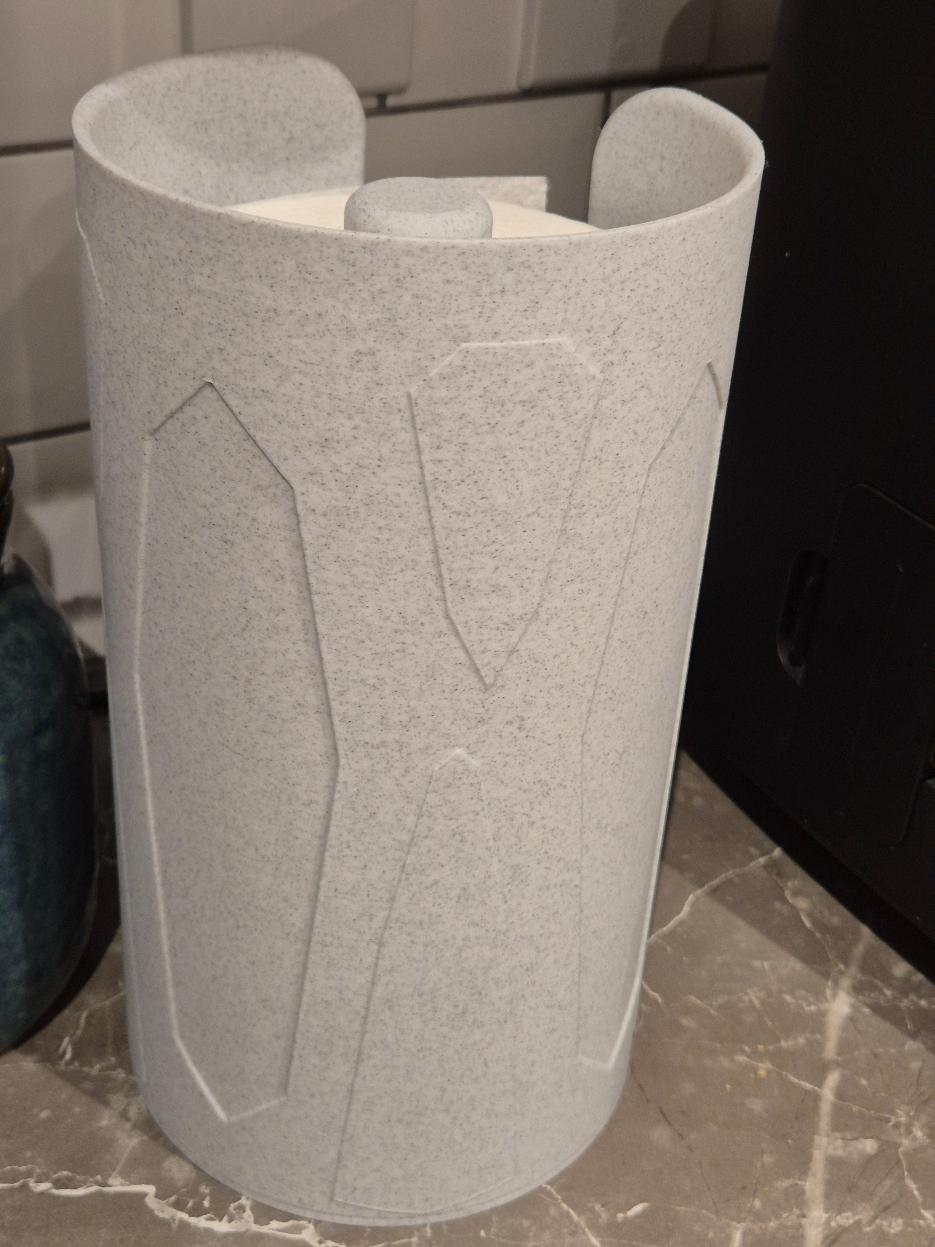 Paper Towel Holder - Crystal Pattern