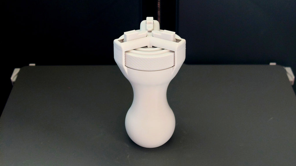 Print-in-Place 3-Jaw Chuck for Painting Miniatures