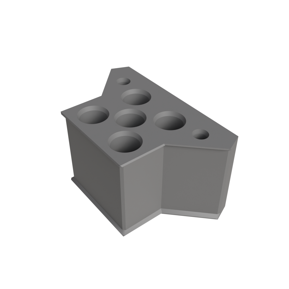 Corner Profile Support Block
