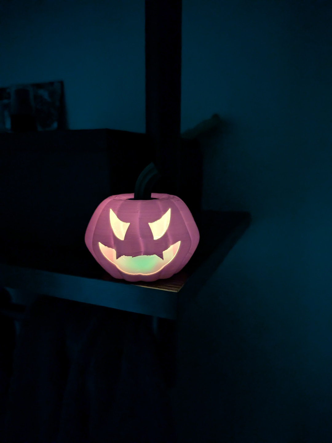 35 faces - Pumpkin tea light