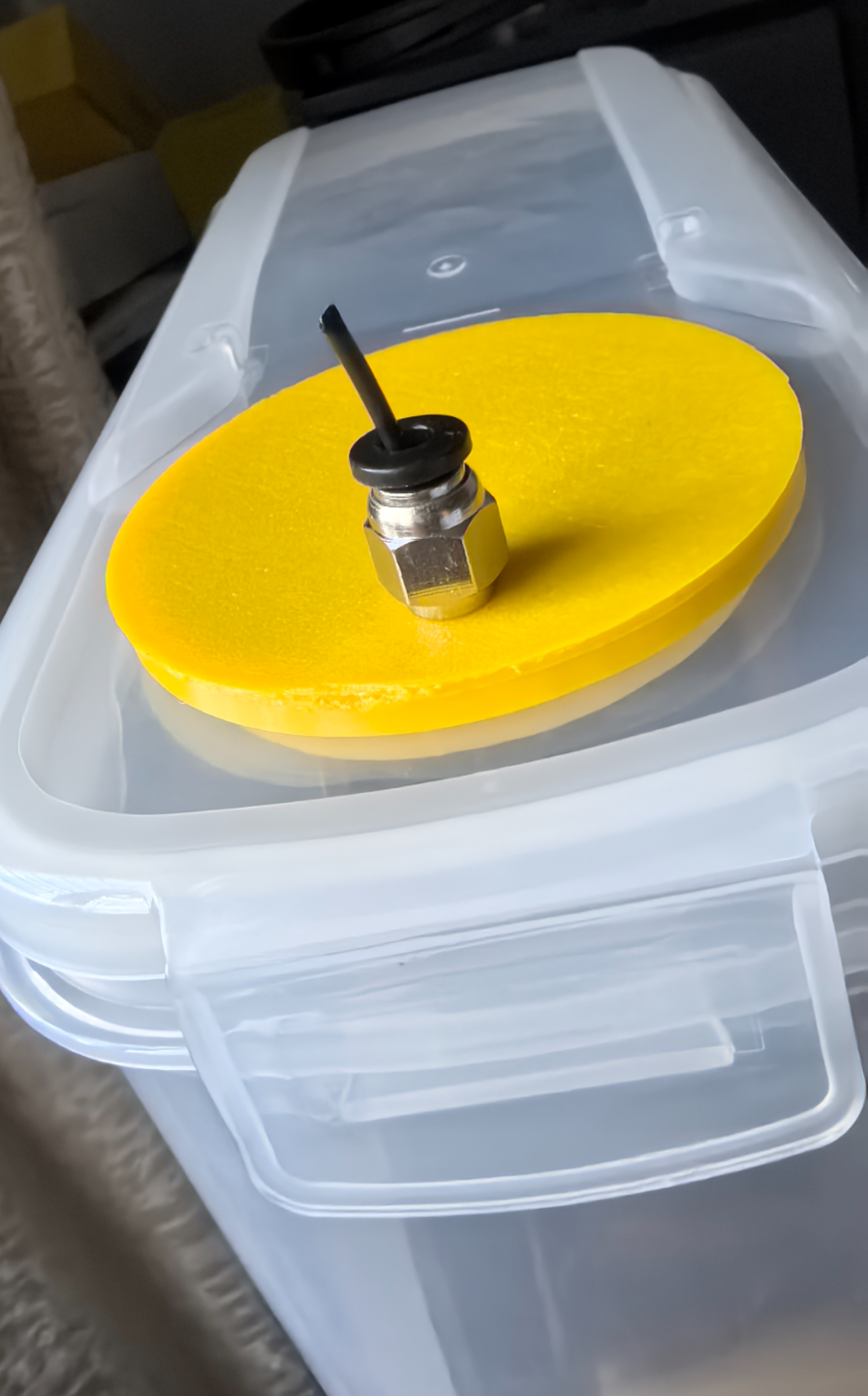 Cereal 4L Drybox Lid - double-layer protection