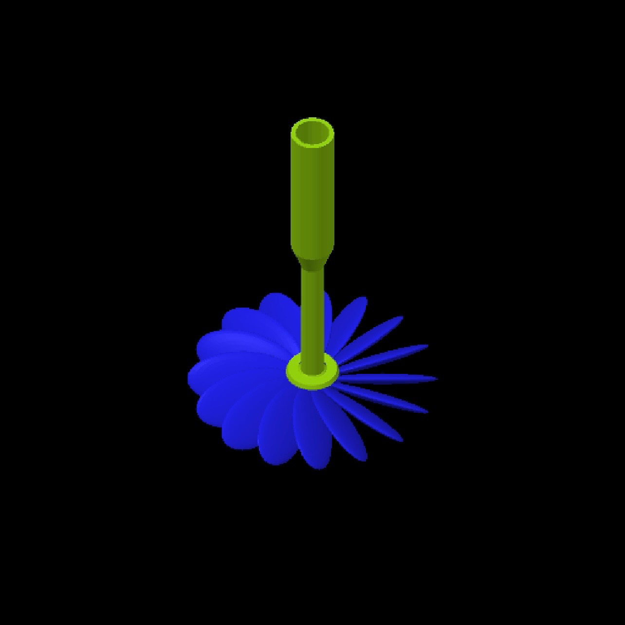 Spinning Fidget Flower Pencil/Pen Topper