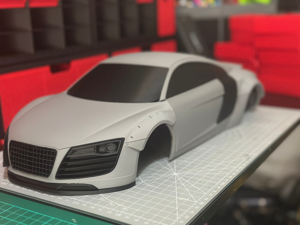 1/10 Audi R8 Liberty Walk RC Shell