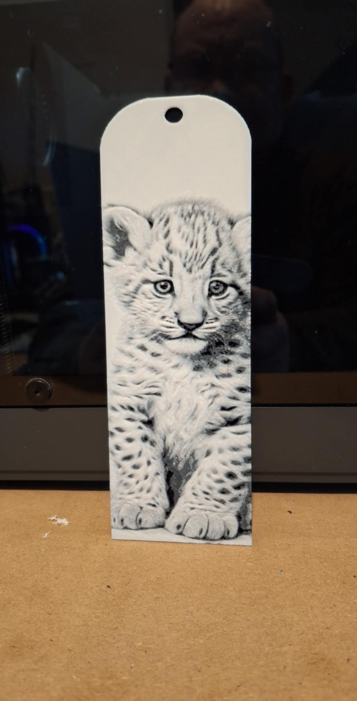 set 2 - Jungle animal bookmarks - greyscale