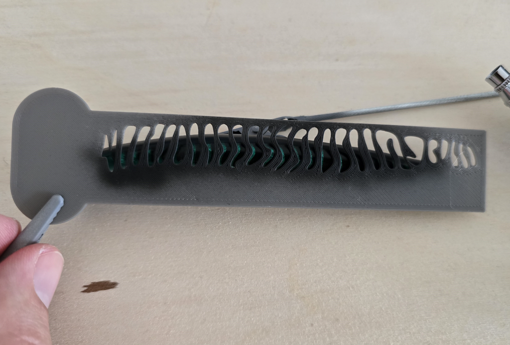 Airbrush mackerel stencil