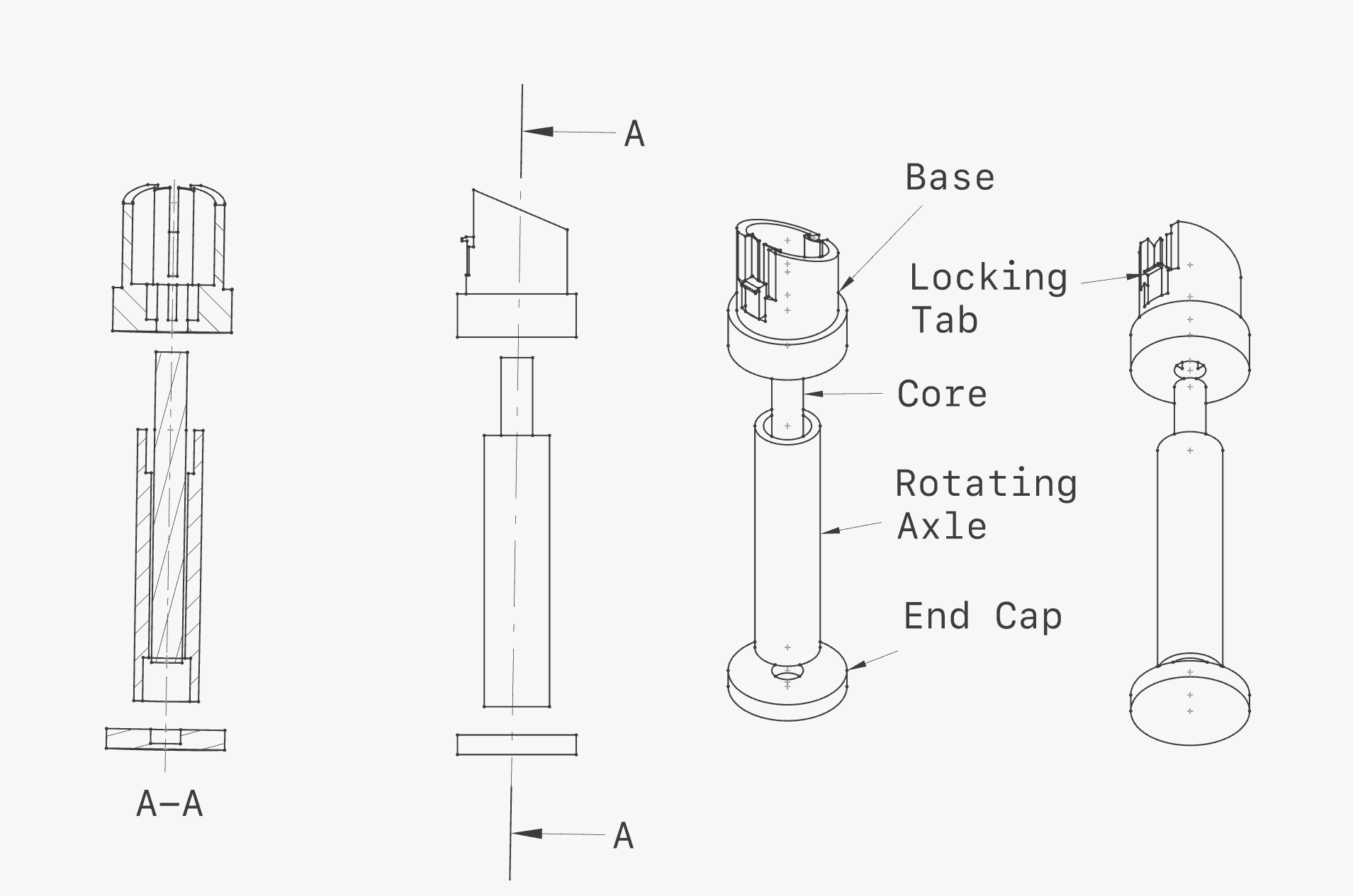FRESH – Friction Reducing Spool Holder for Mini A1