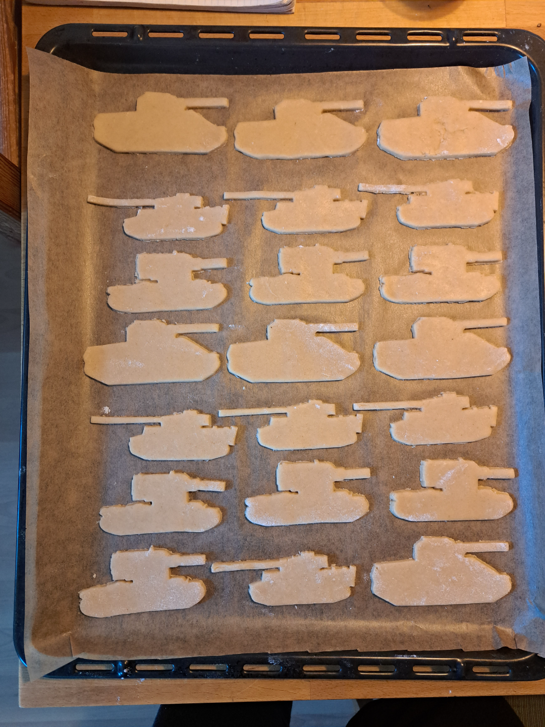 KV2 tank cookie cutter
