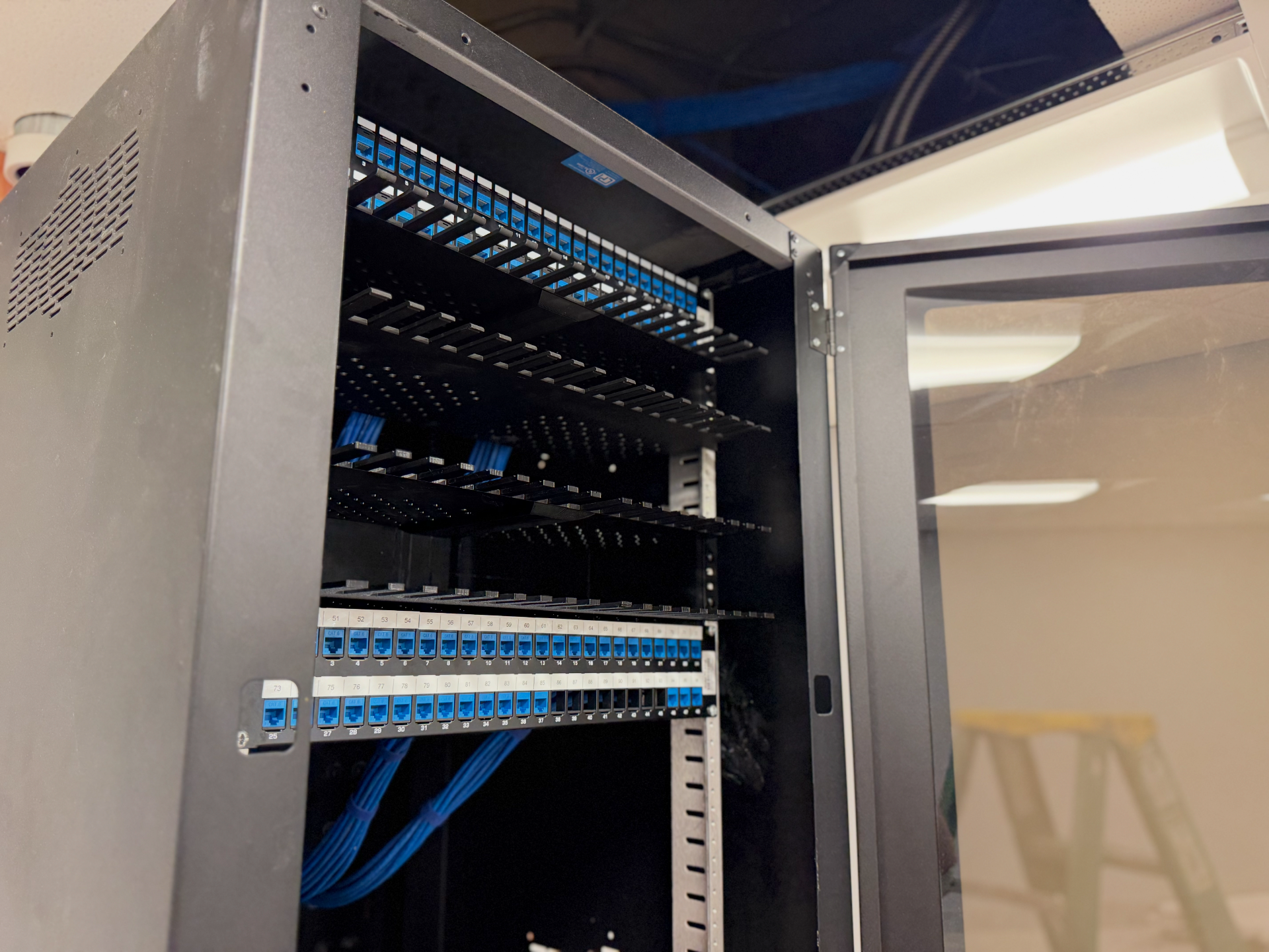 Cable Manager 2U Full 19 Inch Rack