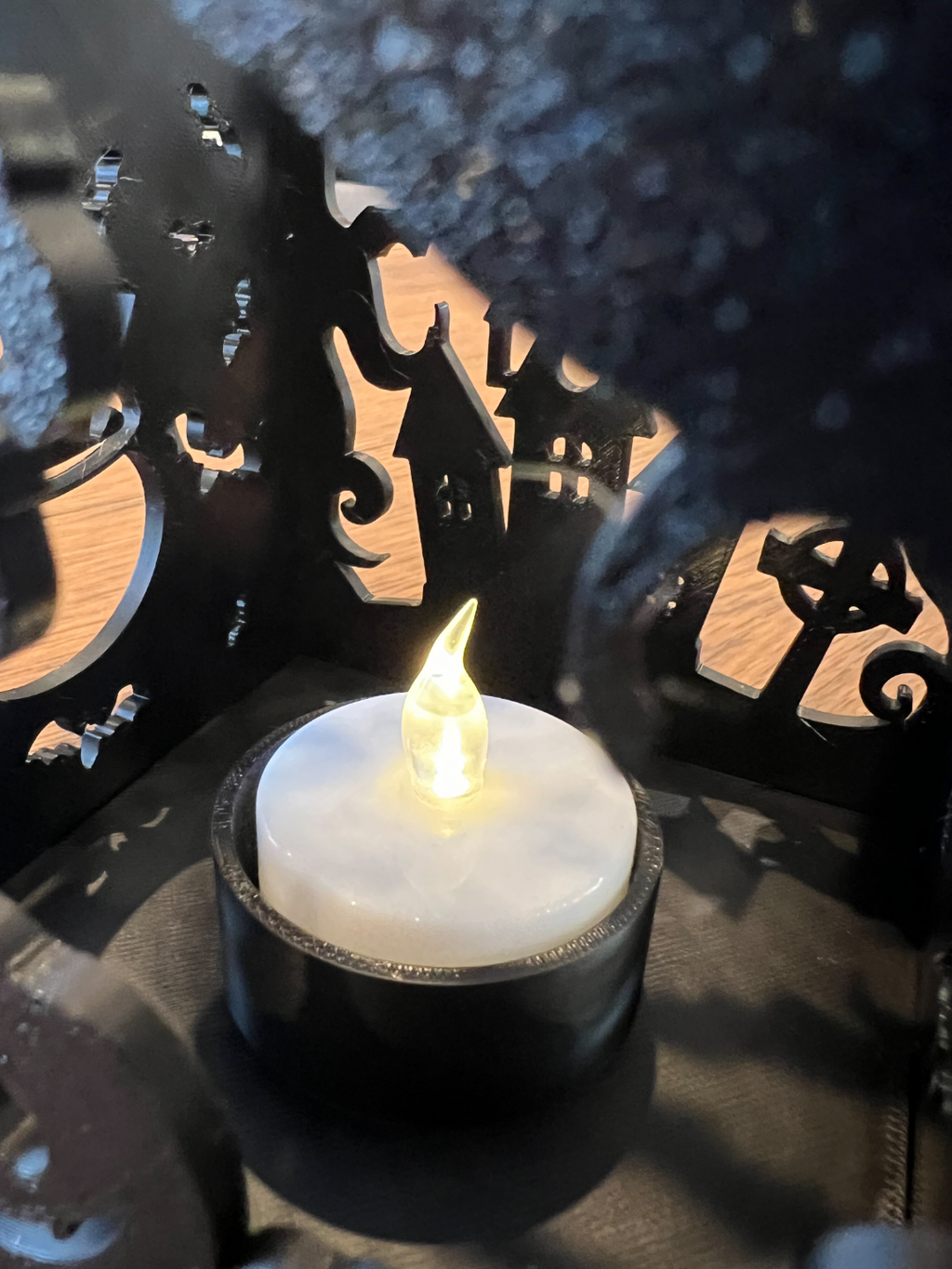 Spooky Halloween Tea Light Holder