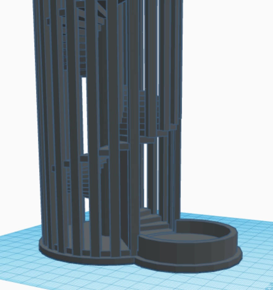 Staircase Dice tower for DnD