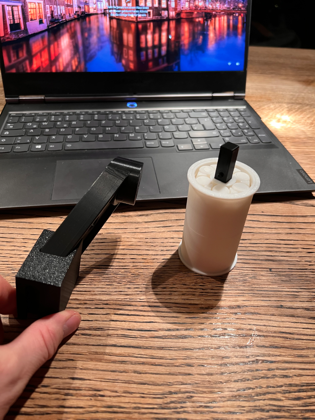 Print-in-Place Bearing Spool Holder for A1 Mini