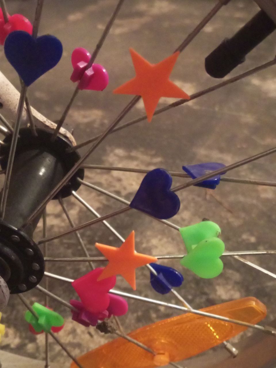 Bicycle Spoke Star Ornament