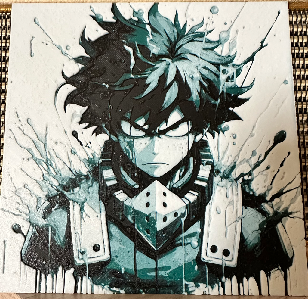 Deku my hero academia (HueForge)