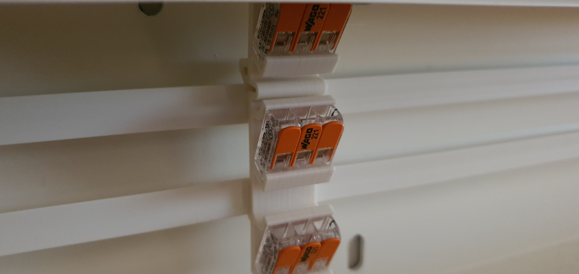 wago DIN-RAIL Clamps / Klemmen 11 mm and 13 mm
