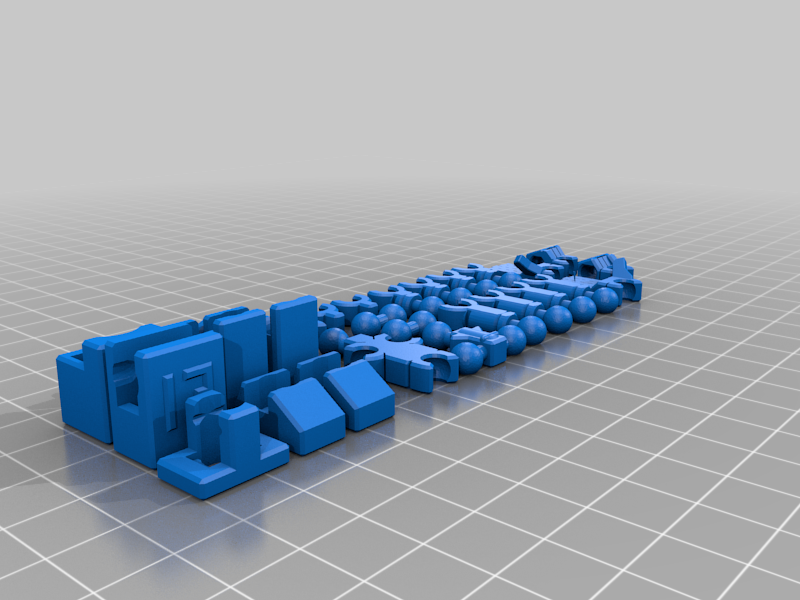 Mini 13 PLA - Easy Print Action Figure
