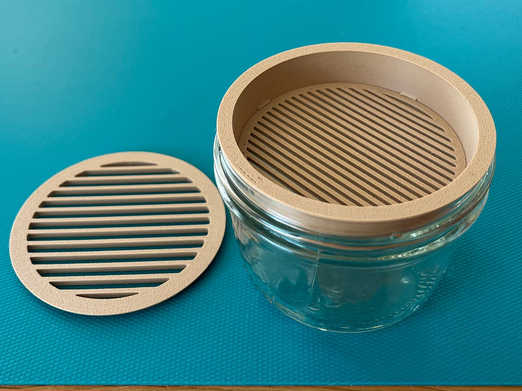 Cat Grass Growing Kit for Canning Jar