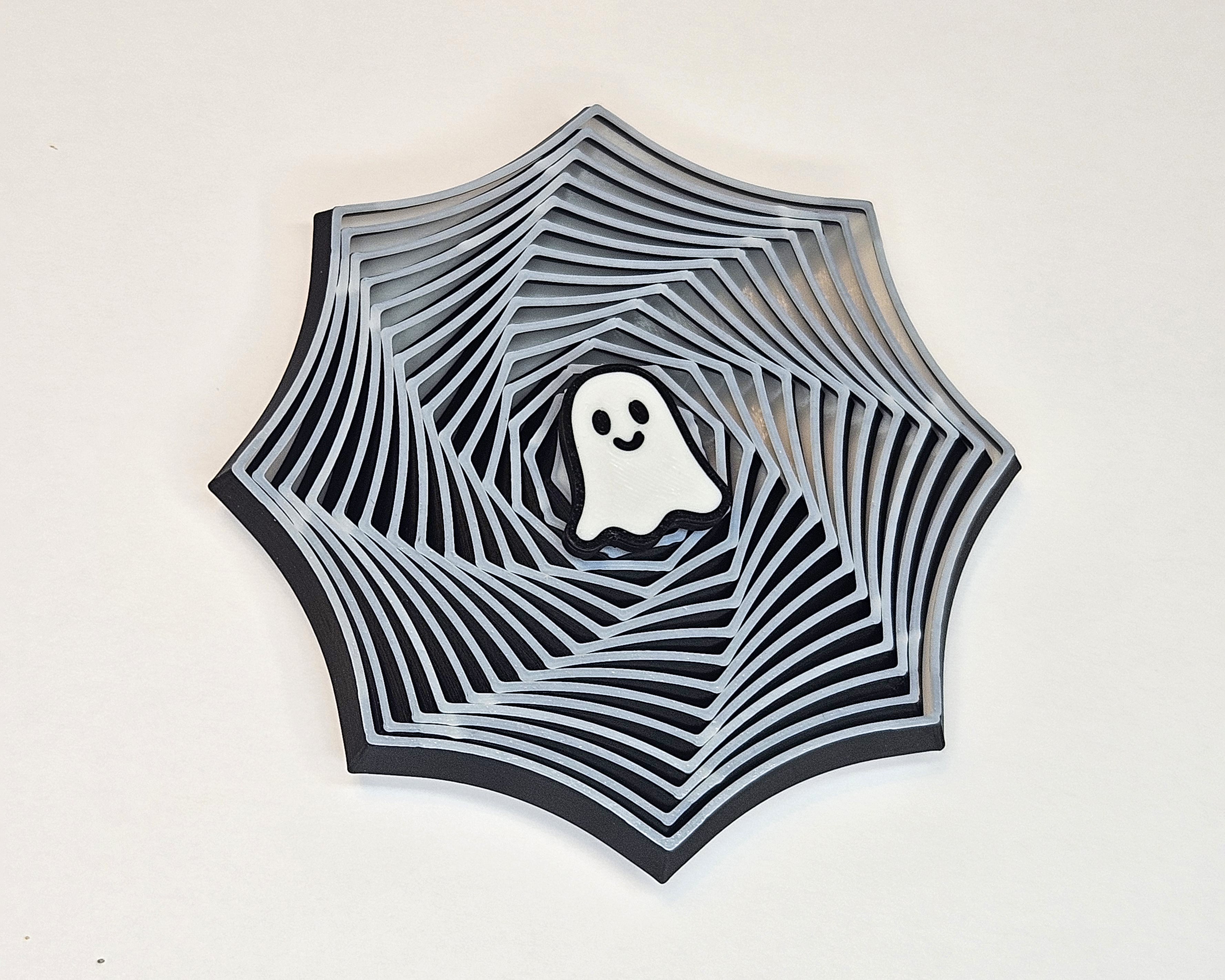 Fidget Spiderweb Twist with 4 pins