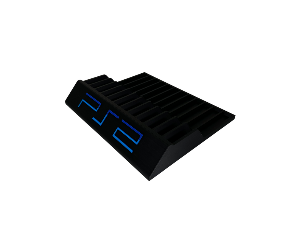 Playstation 2 Video Game Holder - 12 Slot
