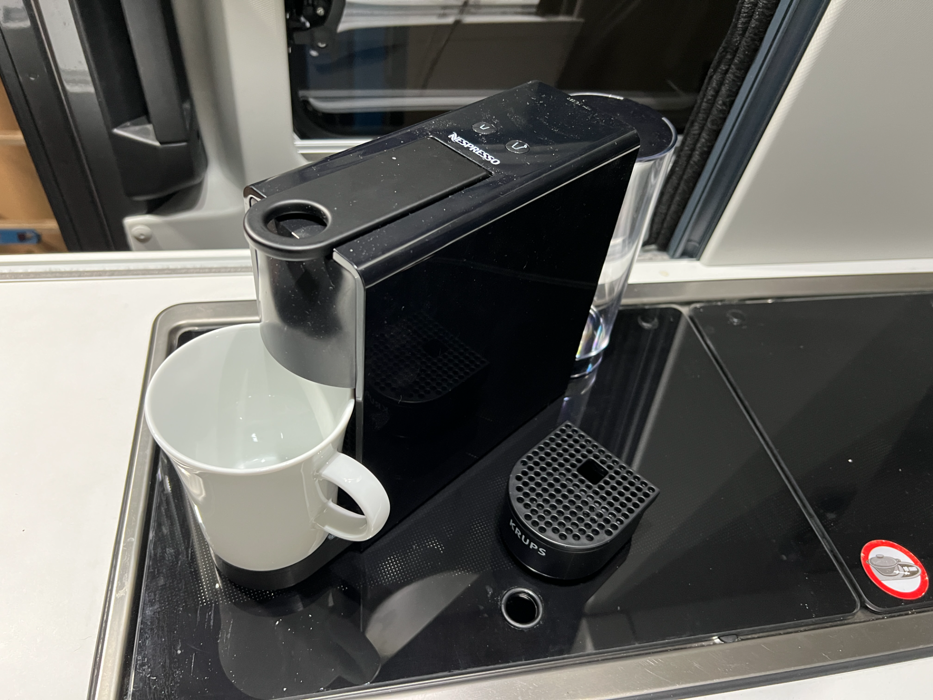 Tropfschale niedrig Krups Essenzia Mini Nespresso