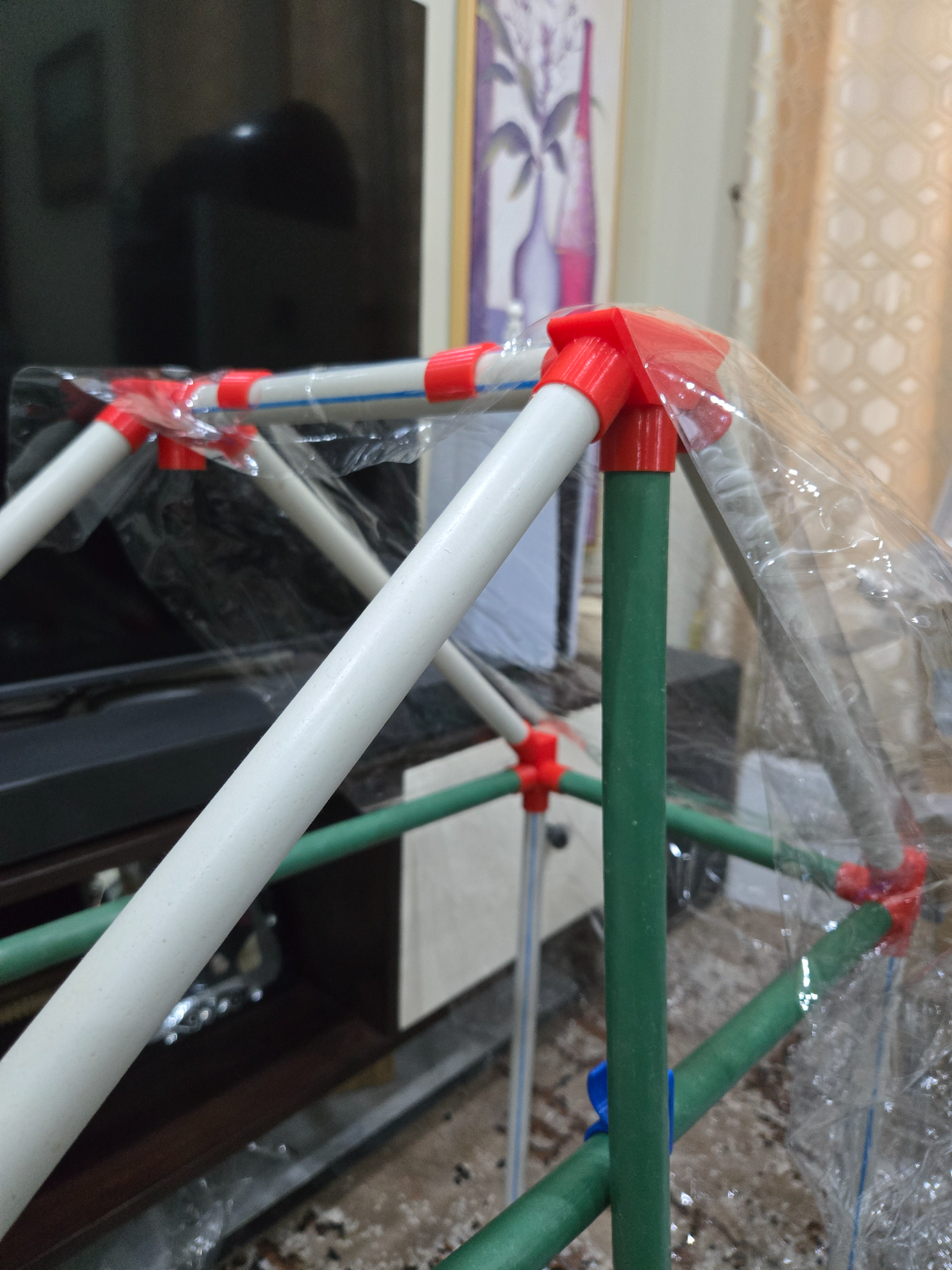 Build Structure for PVC Pipe 20mm for Greenhouse