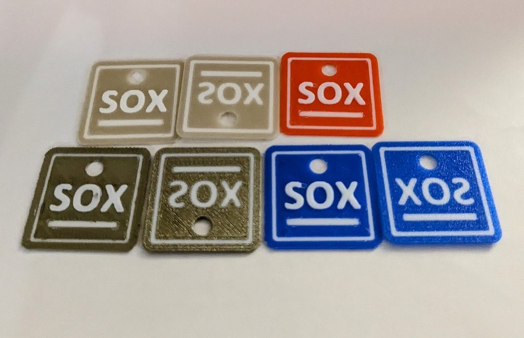 Want, Need, Wear, Read Gift Tags With Custom Names