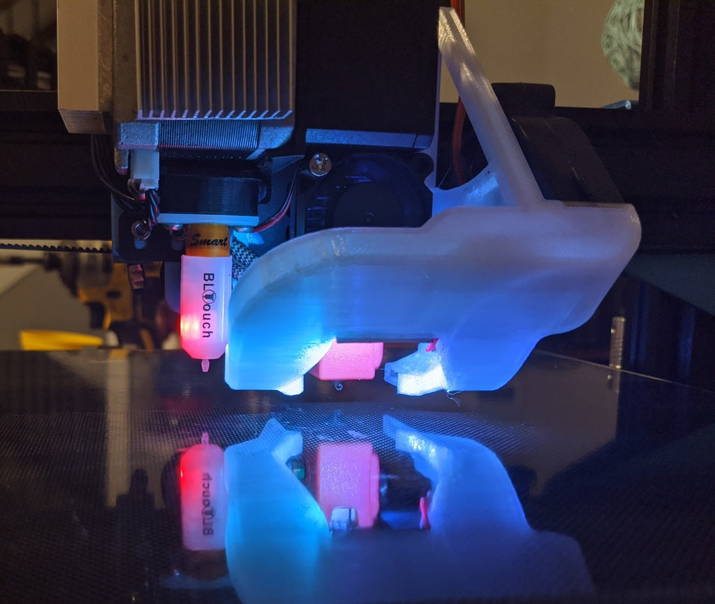 Sovol SV01 5015 fan duct for Volcano hotend