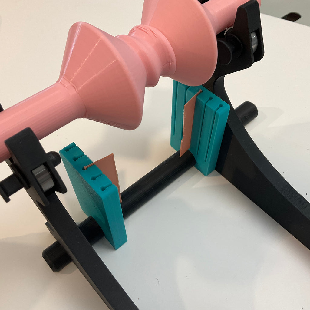 Pastamatic Filament Spool Winder for Bambu X1C/P1P AMS (level winder with self reversing leadscrew)