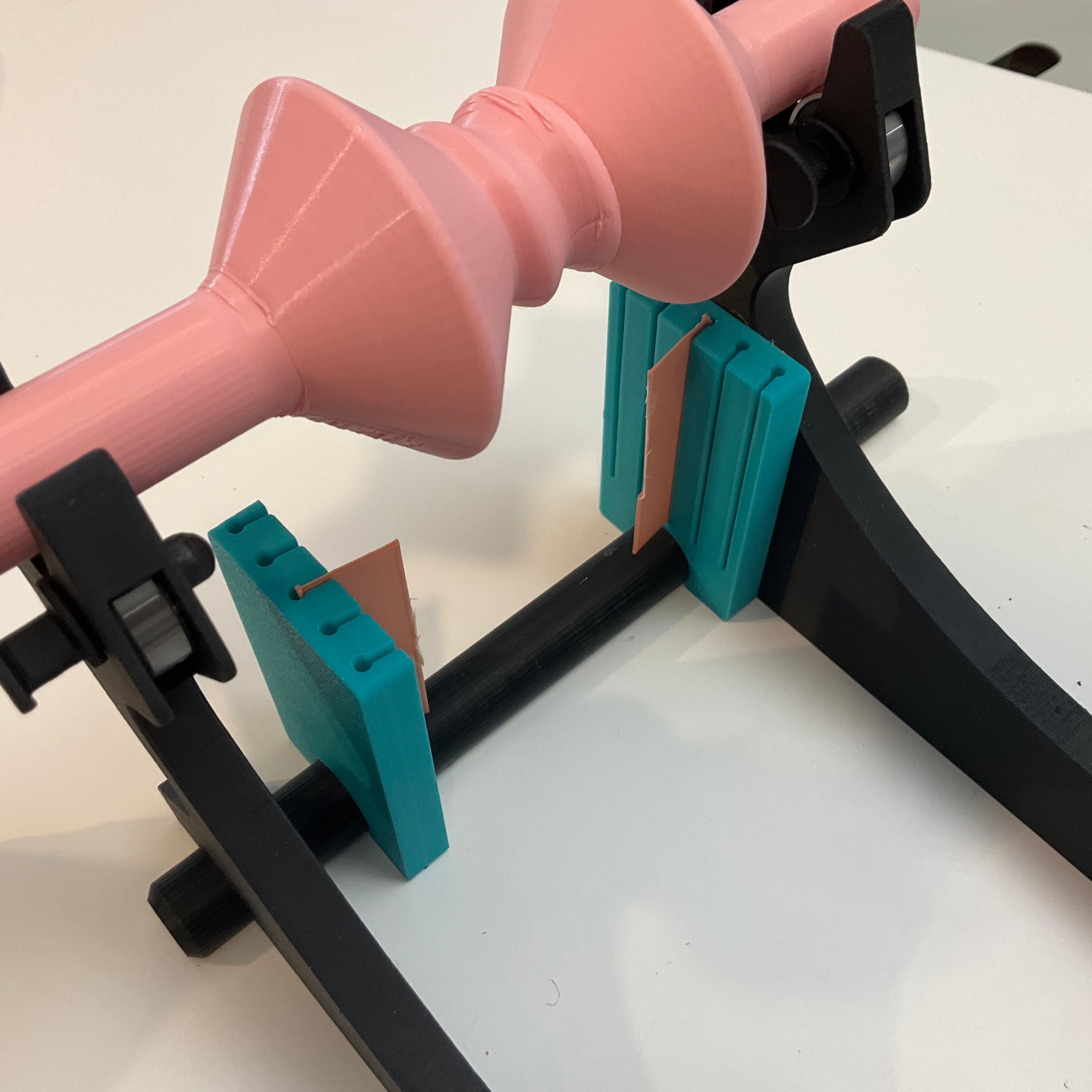 Pastamatic Filament Spool Winder for Bambu X1C/P1P AMS (level winder with self reversing leadscrew)
