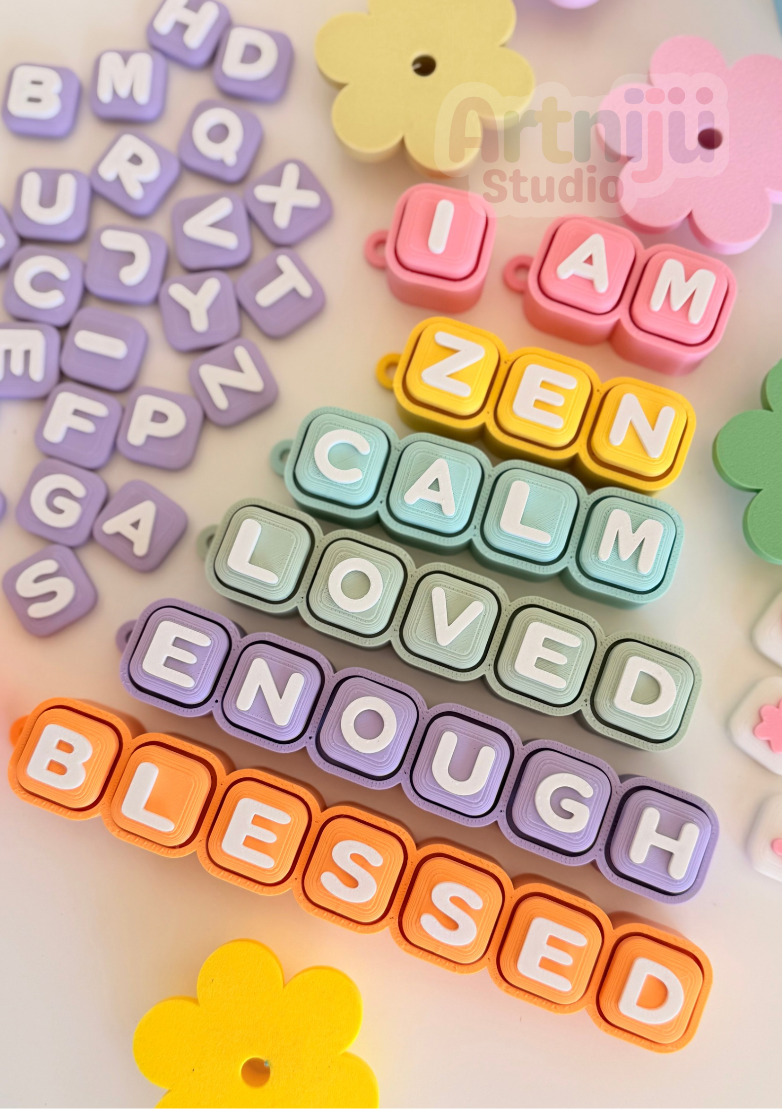 Keycaps Clicker Rounded Edge Fidget-Artniju