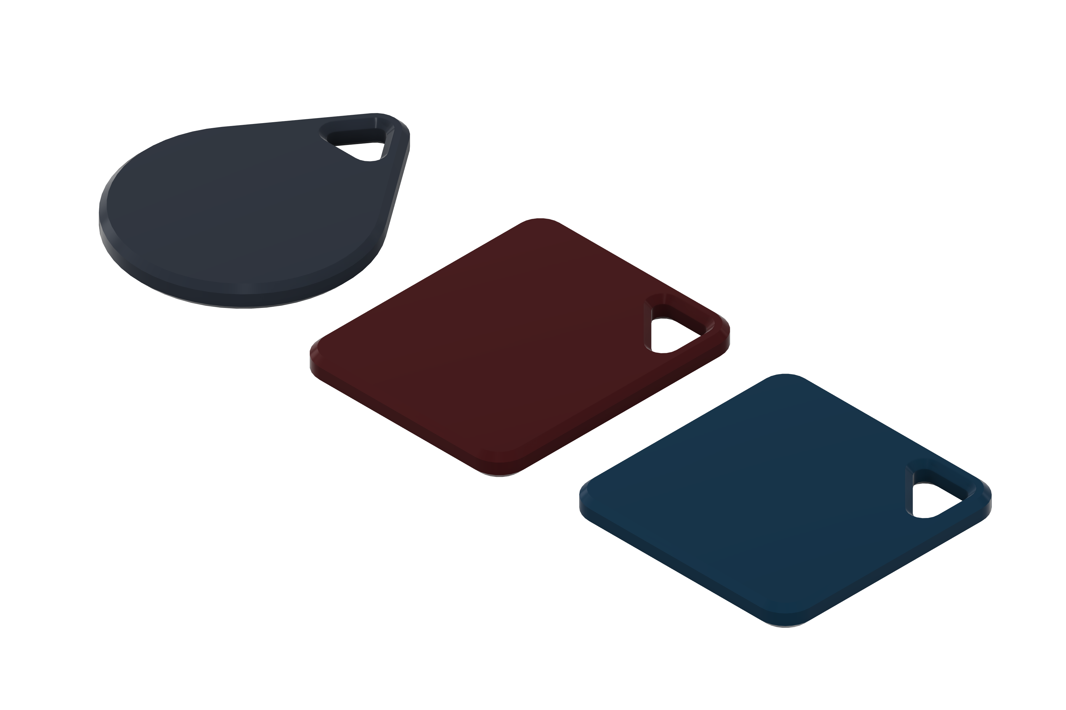 NFC Tag Keychains