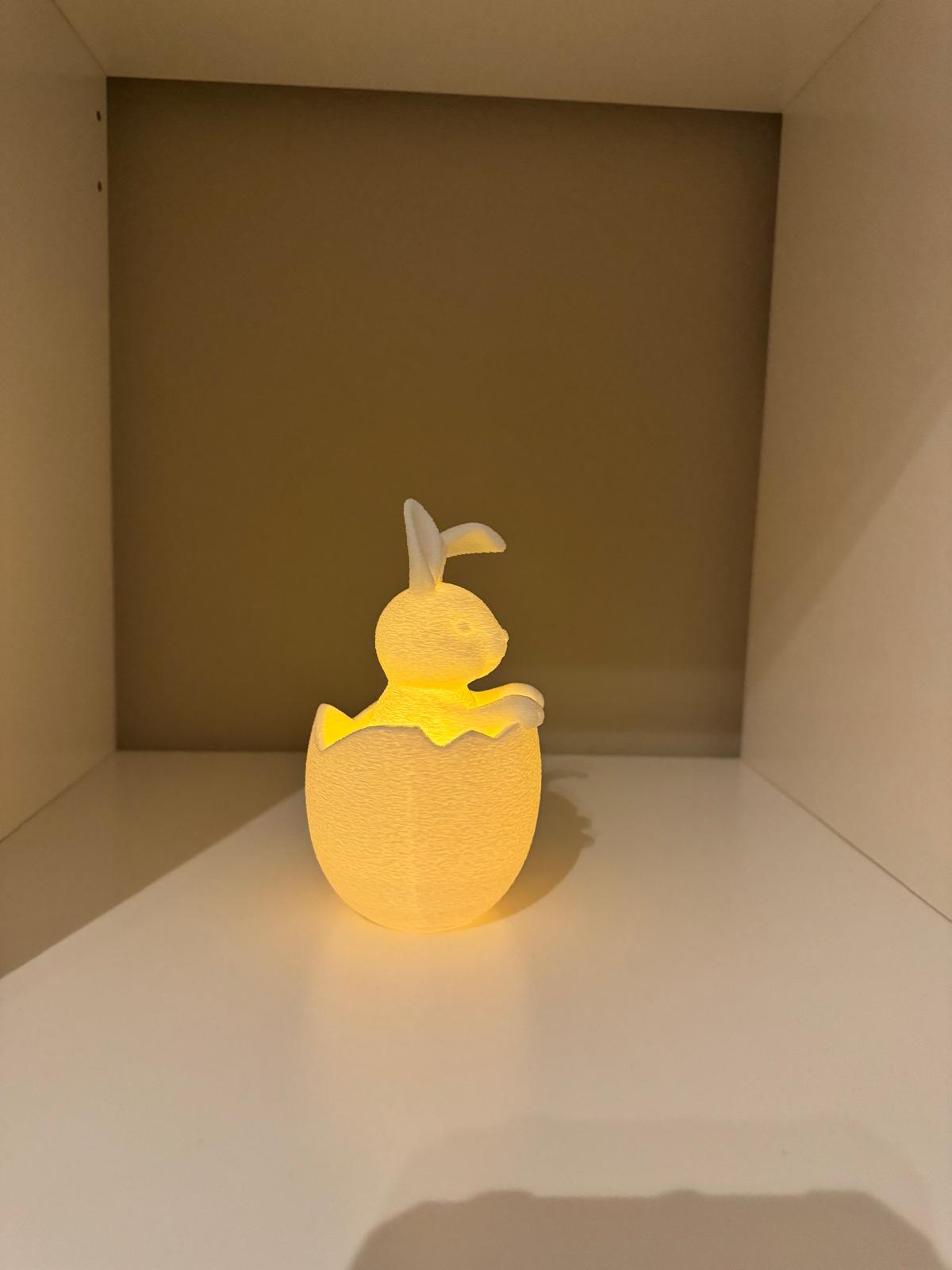 Hase im Ei LED Tea Light