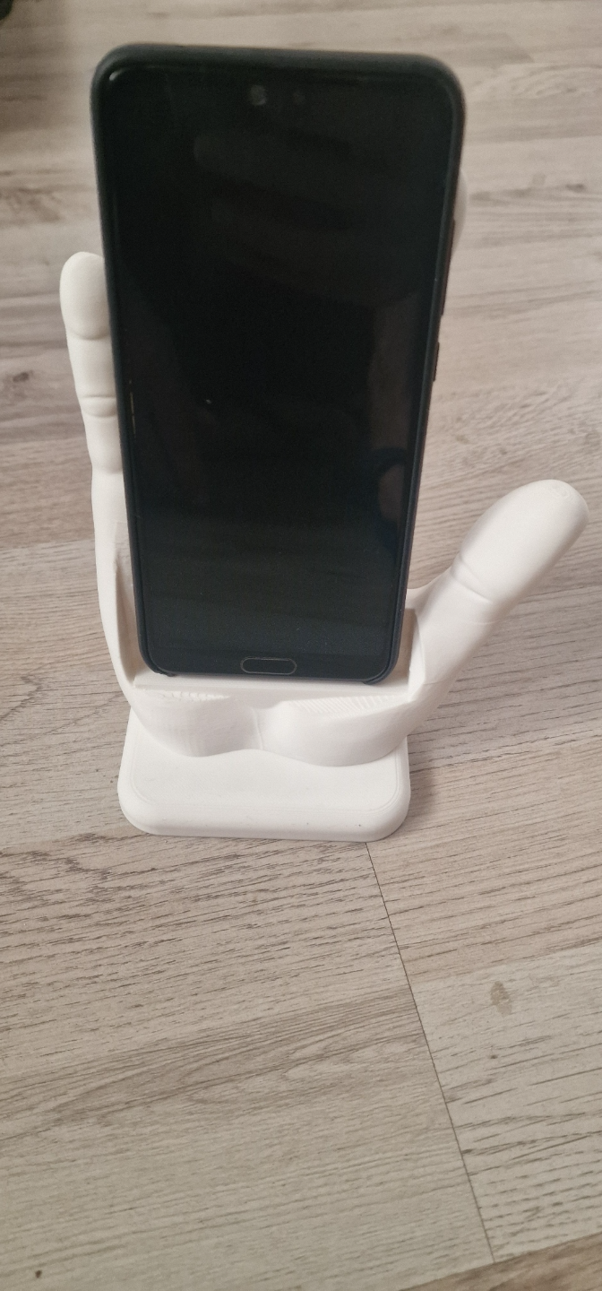 "Dammi una mano" phone stand hand