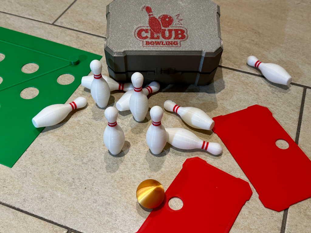 Mini Table Bowling Set