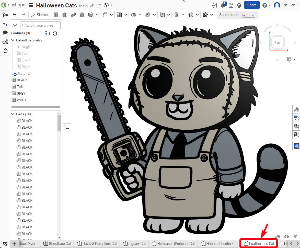 Leatherface Cat - User Requested