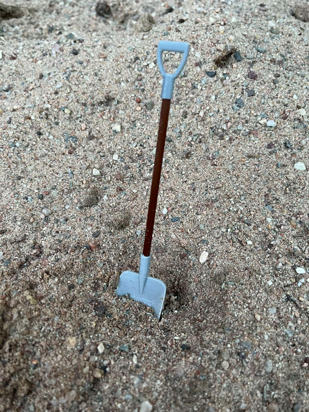 Shovel 1:10 and 1:12 for RC car, miniature