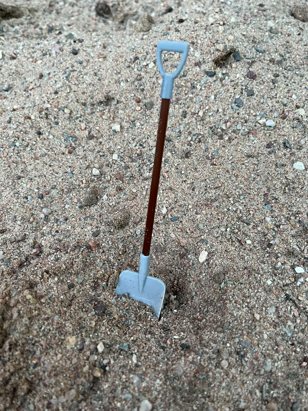 Shovel 1:10 and 1:12 for RC car, miniature