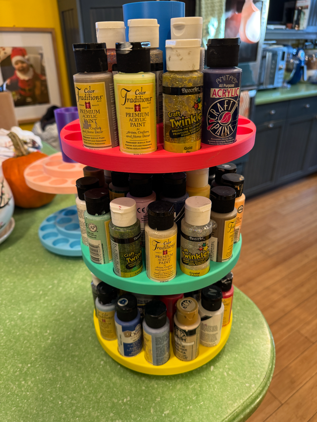 30 or 60 ml paint bottle organizer