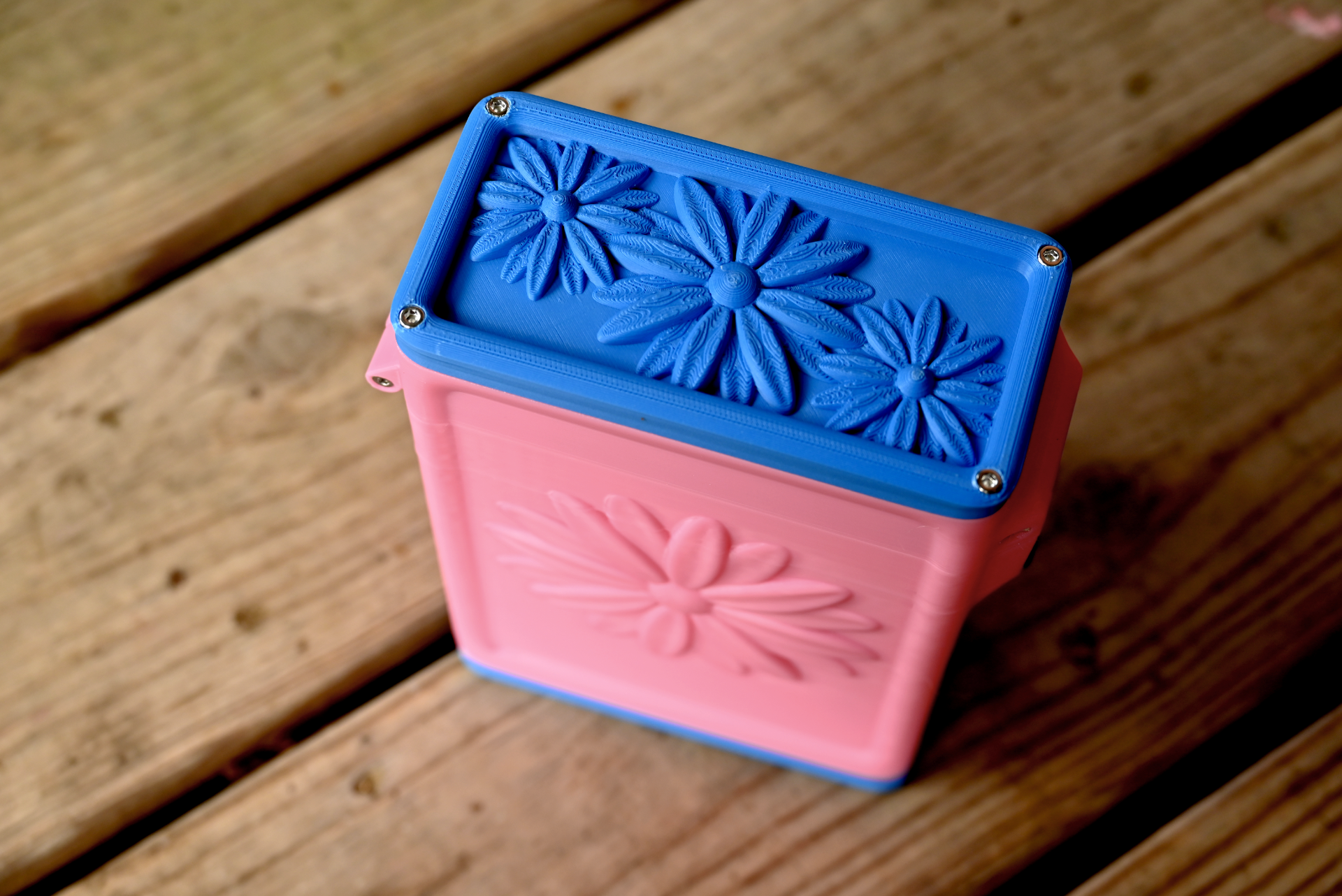 Floral Compartment Box