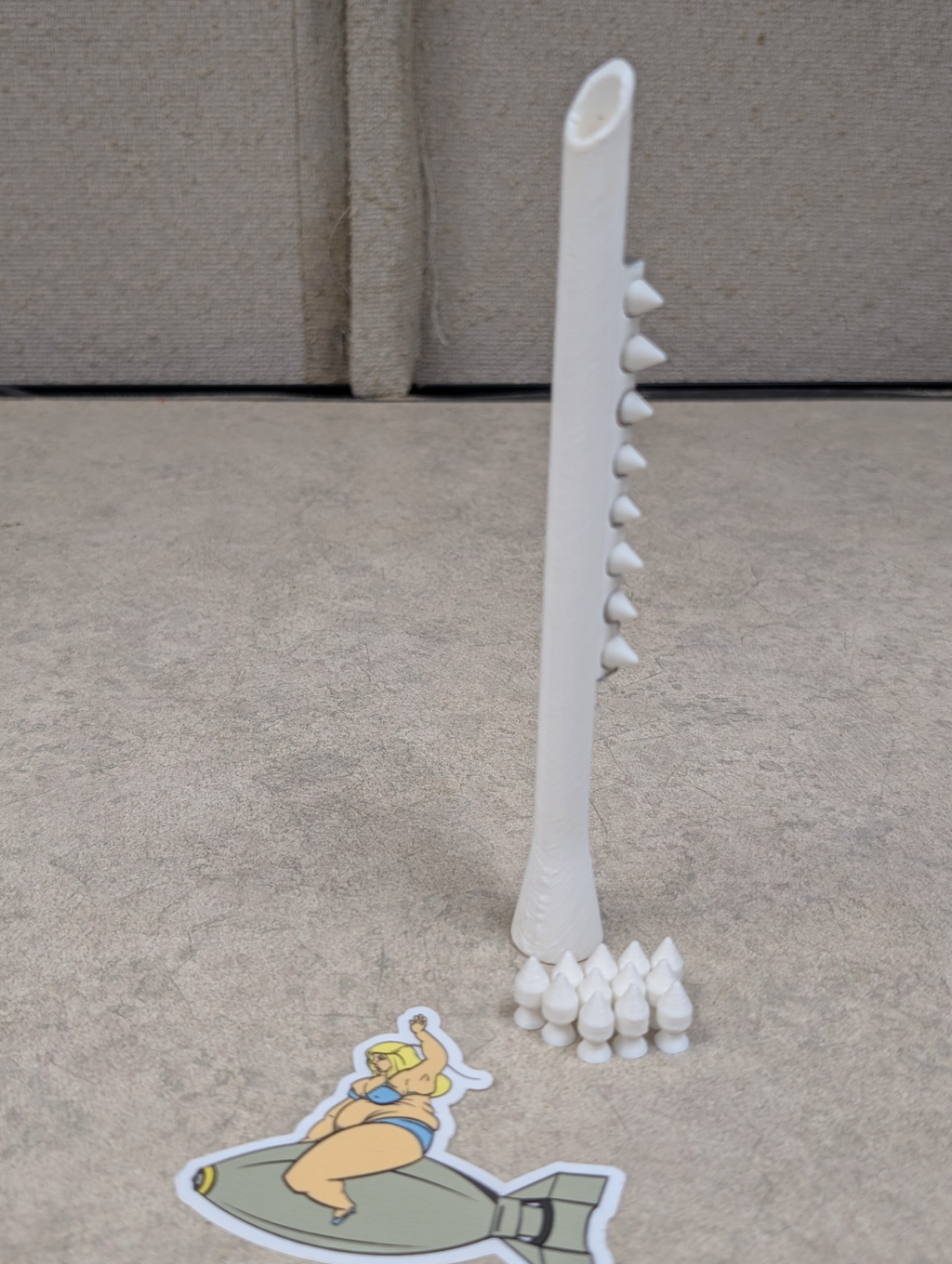 "Silent Sting"Toy Blowgun w/ Dart holder and darts